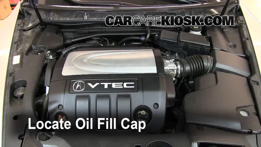 2008 Acura RL 3.5L V6 Oil
